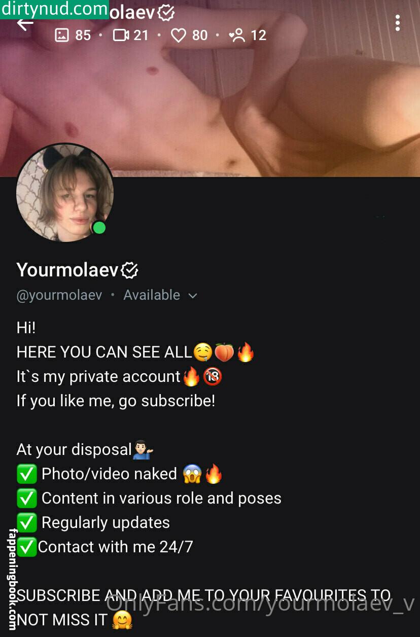 yourmolaev_v Nude Leaks Onlyfans - Dirty nude